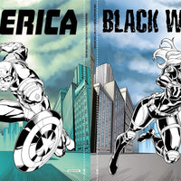 Marvel Avengers Captain America:: 5 in 1 Colouring - Anilas UK