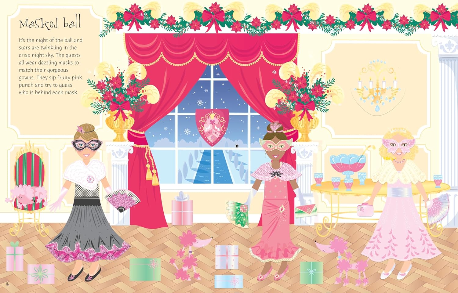Sticker Dolly Dressing Christmas - Anilas UK