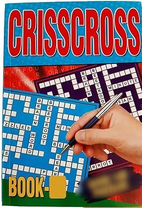 Criss Cross Puzzle Book - Anilas UK