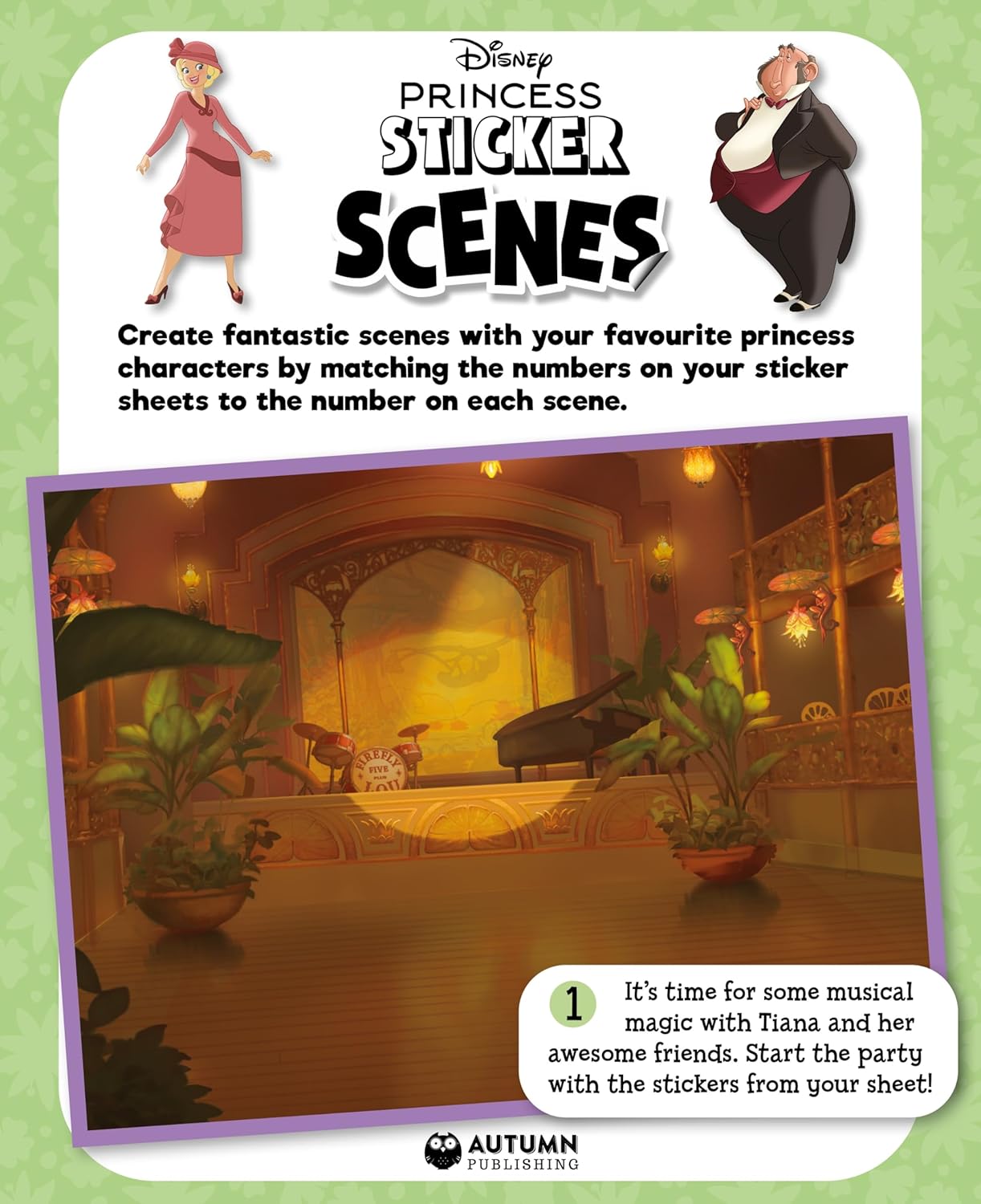 Disney Princess: Sticker Scenes - Anilas UK