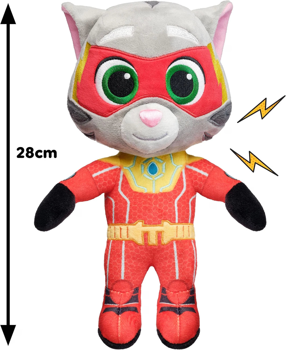 Talking Tom Heroes Suddenly Super Interactive Plush Toy 28cm