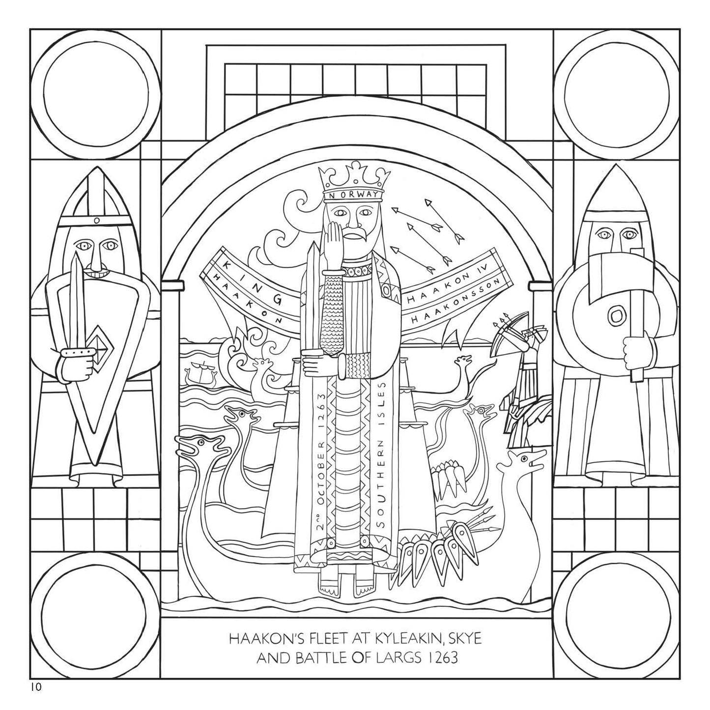 The Great Tapestry of Scotland Colouring Book