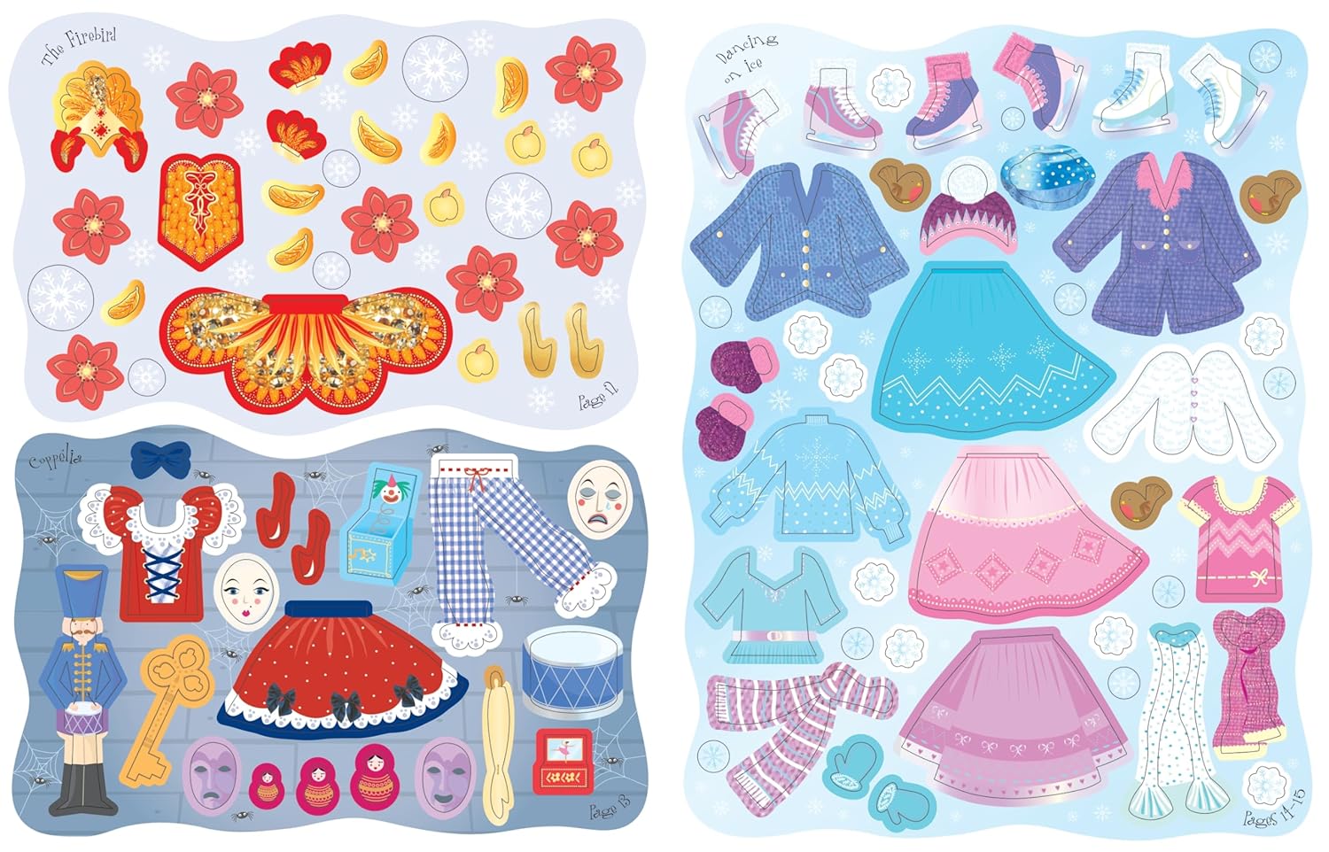 Sticker Dolly Dressing Christmas - Anilas UK