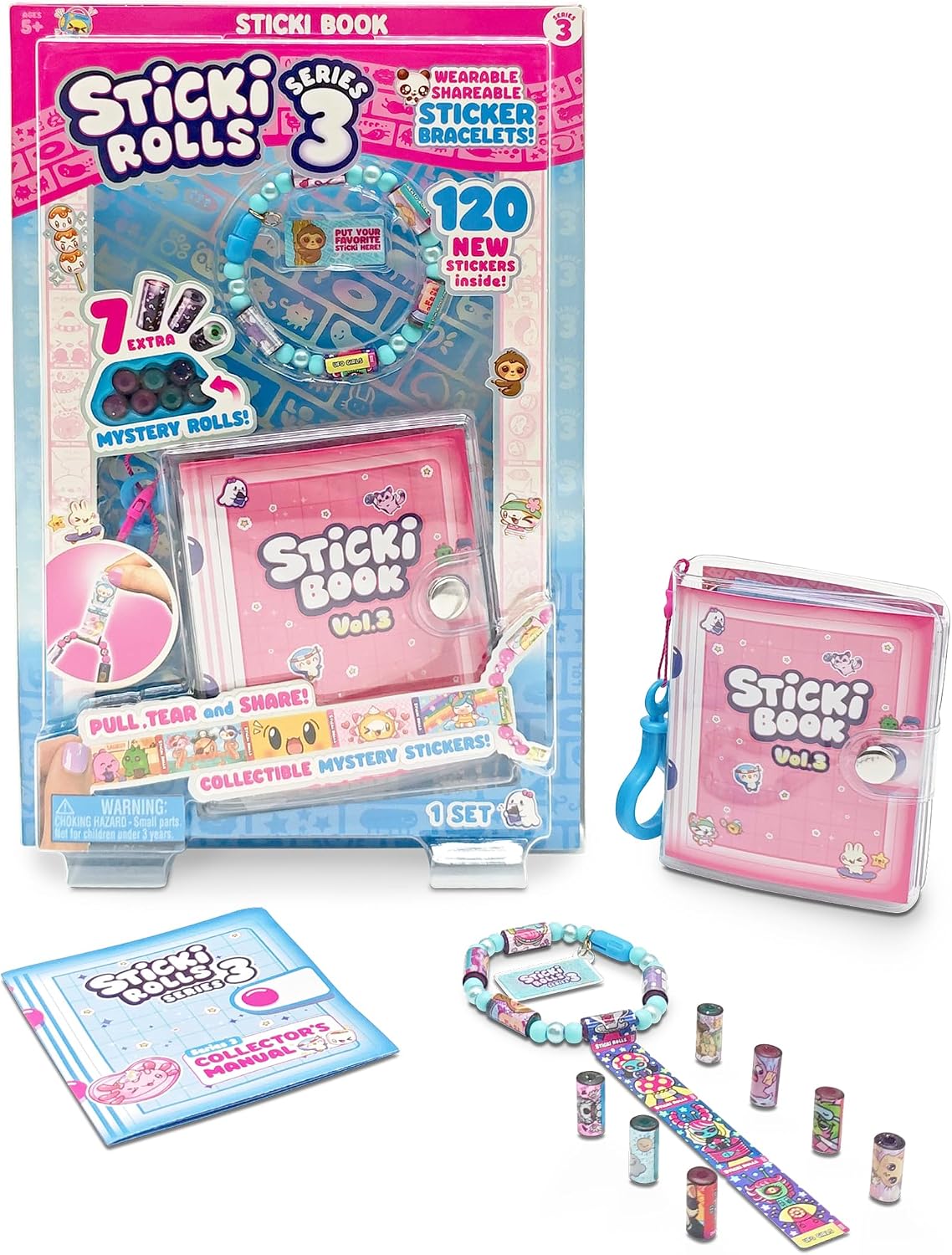 Sticki Rolls Sticki Book S3