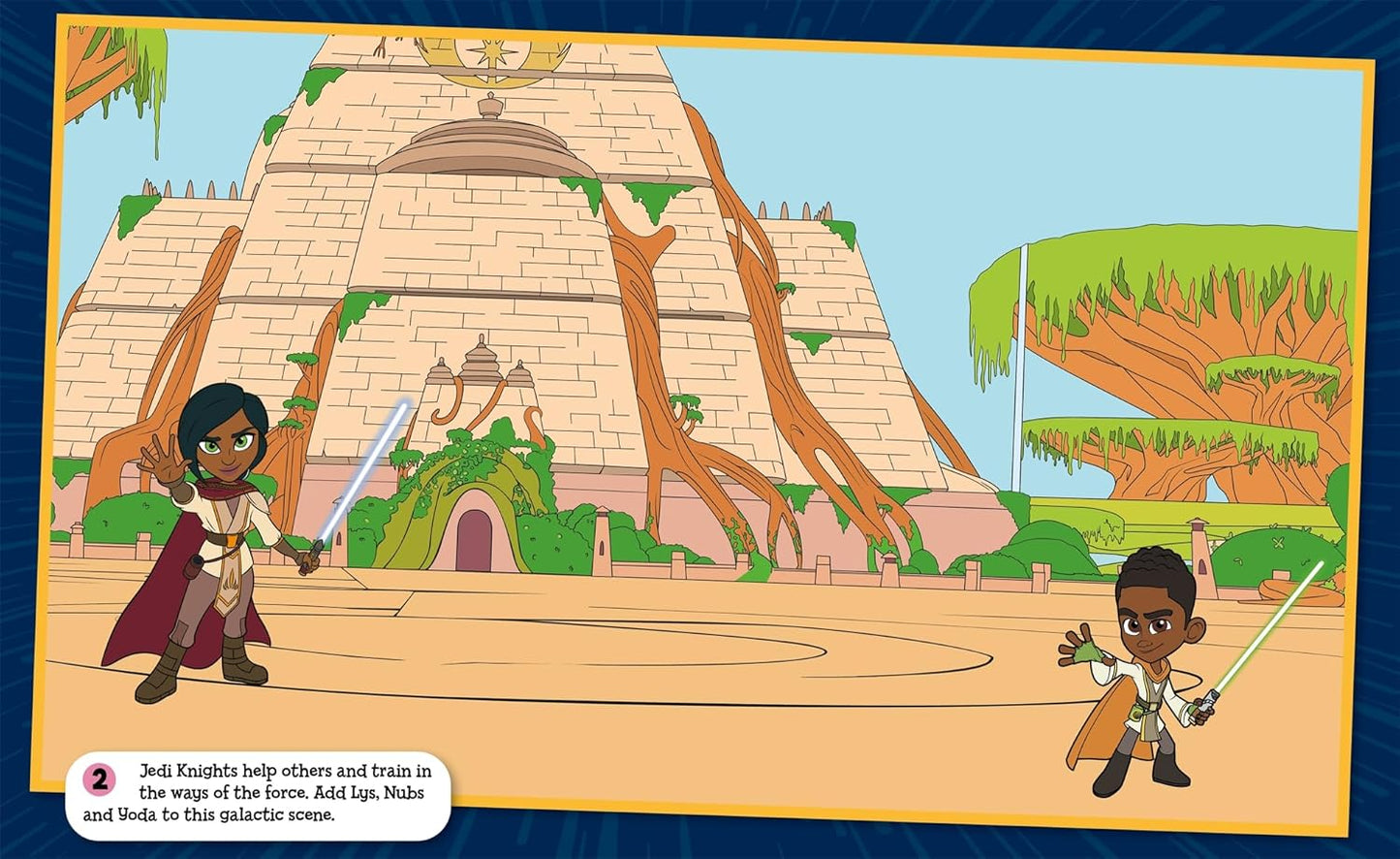 Star Wars Jedi Adventures: Sticker Scenes - Anilas UK