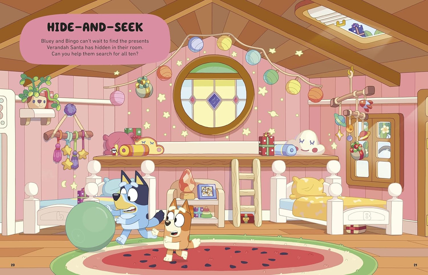 Bluey: Hooray It's Christmas Sticker Activity - Anilas UK