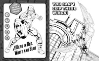 
              Marvel Avengers Captain America:: 5 in 1 Colouring - Anilas UK
            