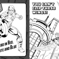 Marvel Avengers Captain America:: 5 in 1 Colouring - Anilas UK
