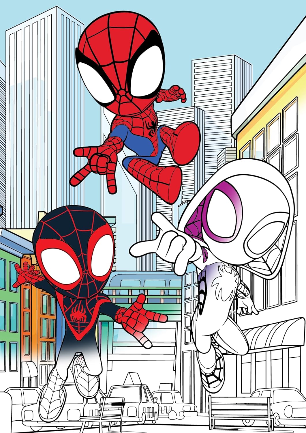 Marvel Spidey & His Amazing Friends: Magic Paint Pad