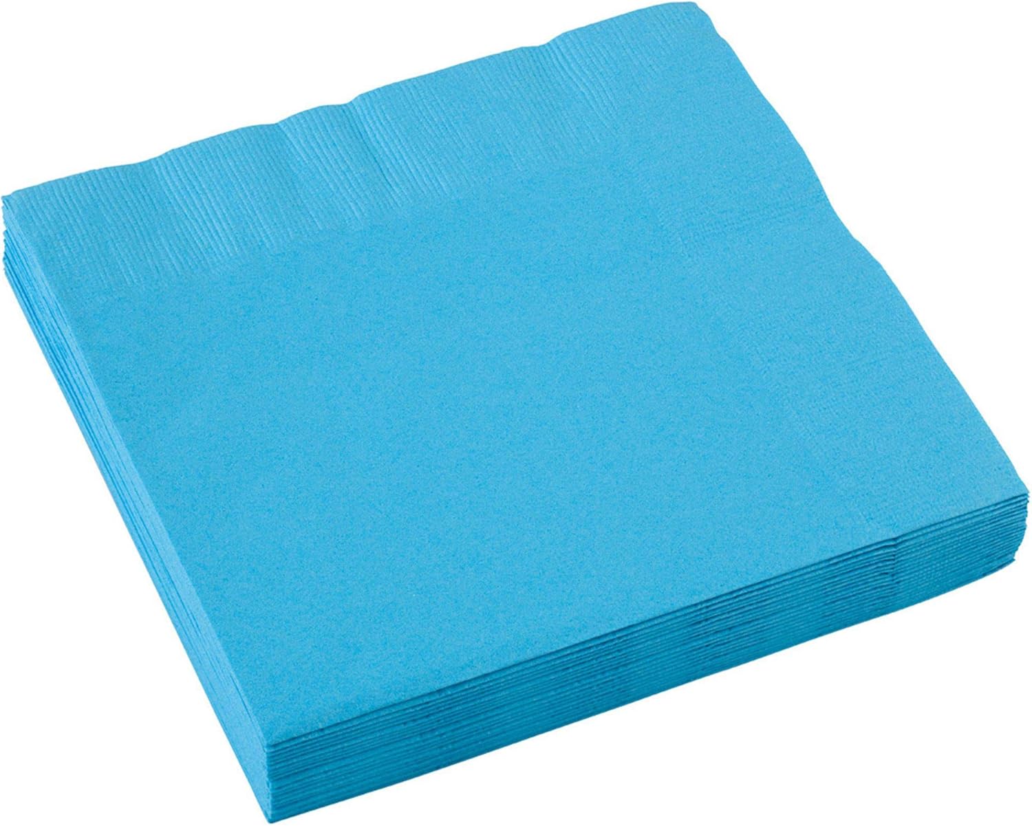 Caribbean Blue Napkins (Pack of 20) - Anilas UK