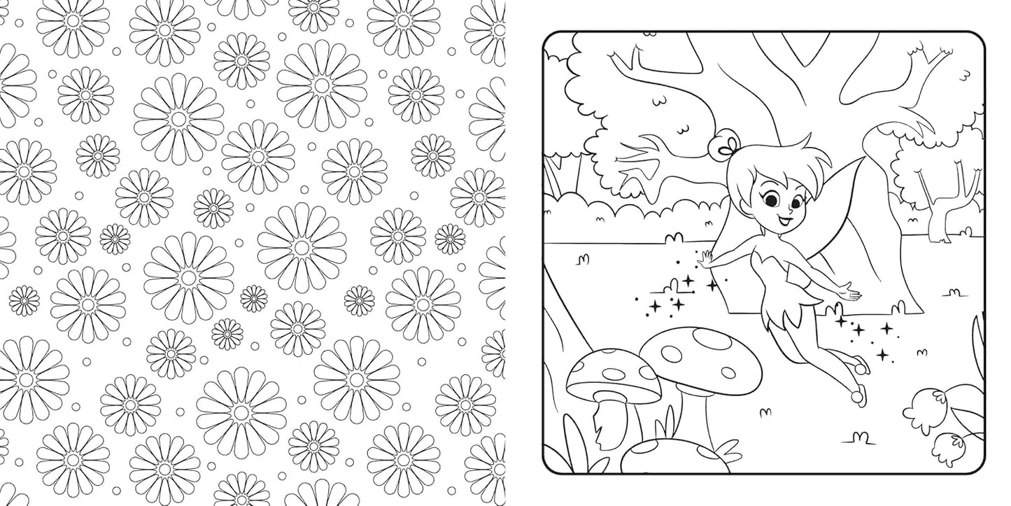 Disney Classics: Cosy Colouring Book (48 pages) - Anilas UK