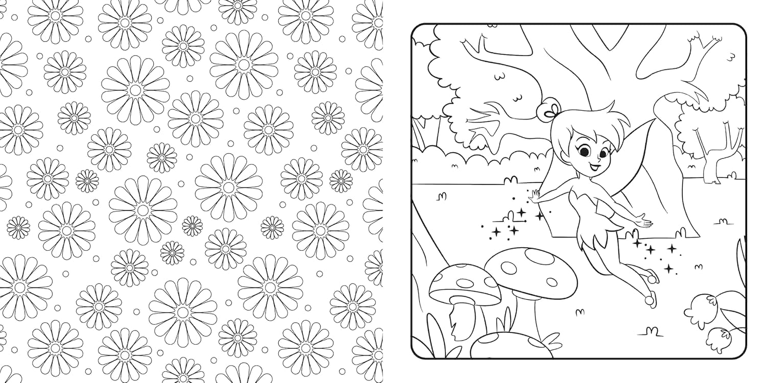 Disney Classics: Cosy Colouring Book (48 pages) - Anilas UK