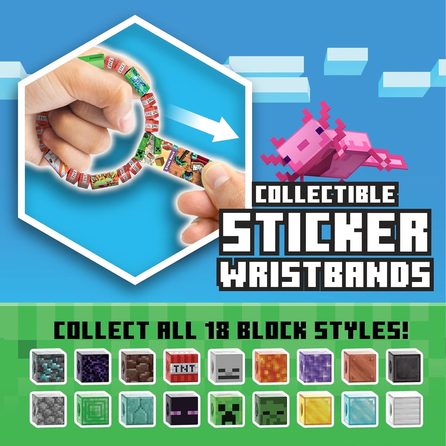 Sticki Rolls Minecraft Collectors Book