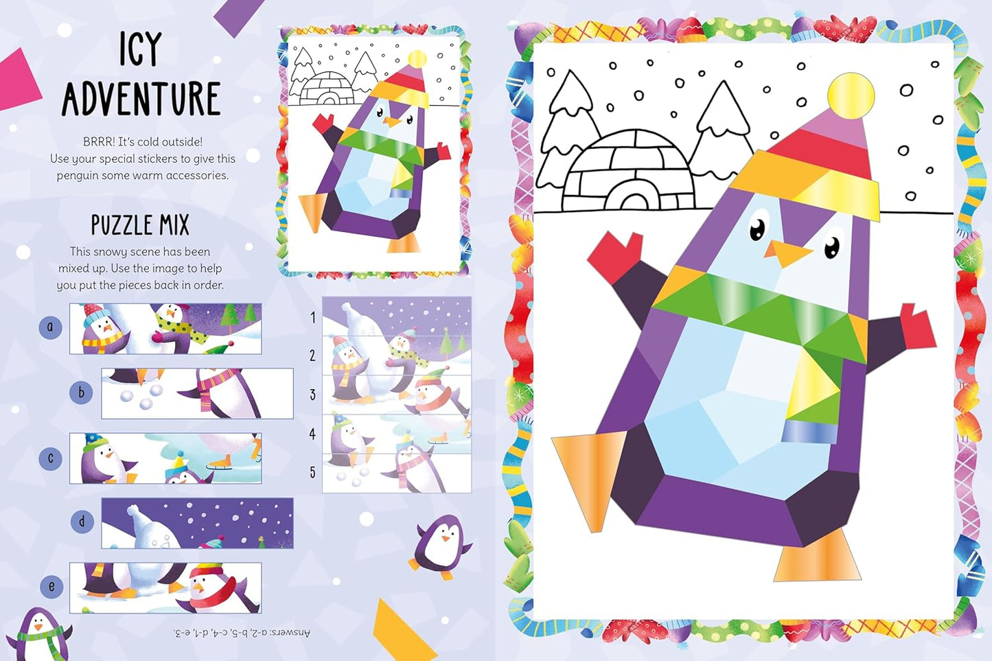 Supercute Shiny Sticker Art - Anilas UK