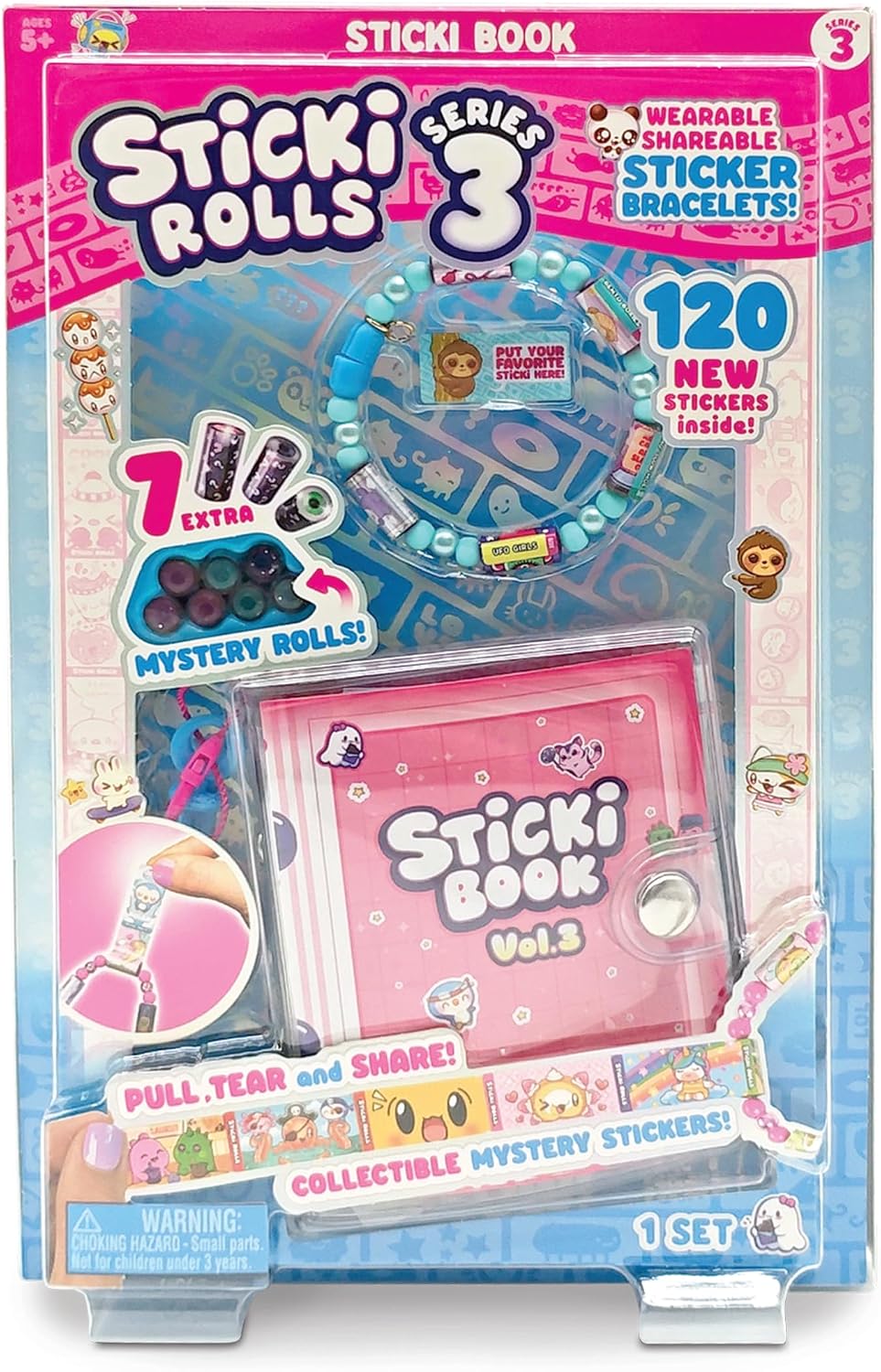 Sticki Rolls Sticki Book S3