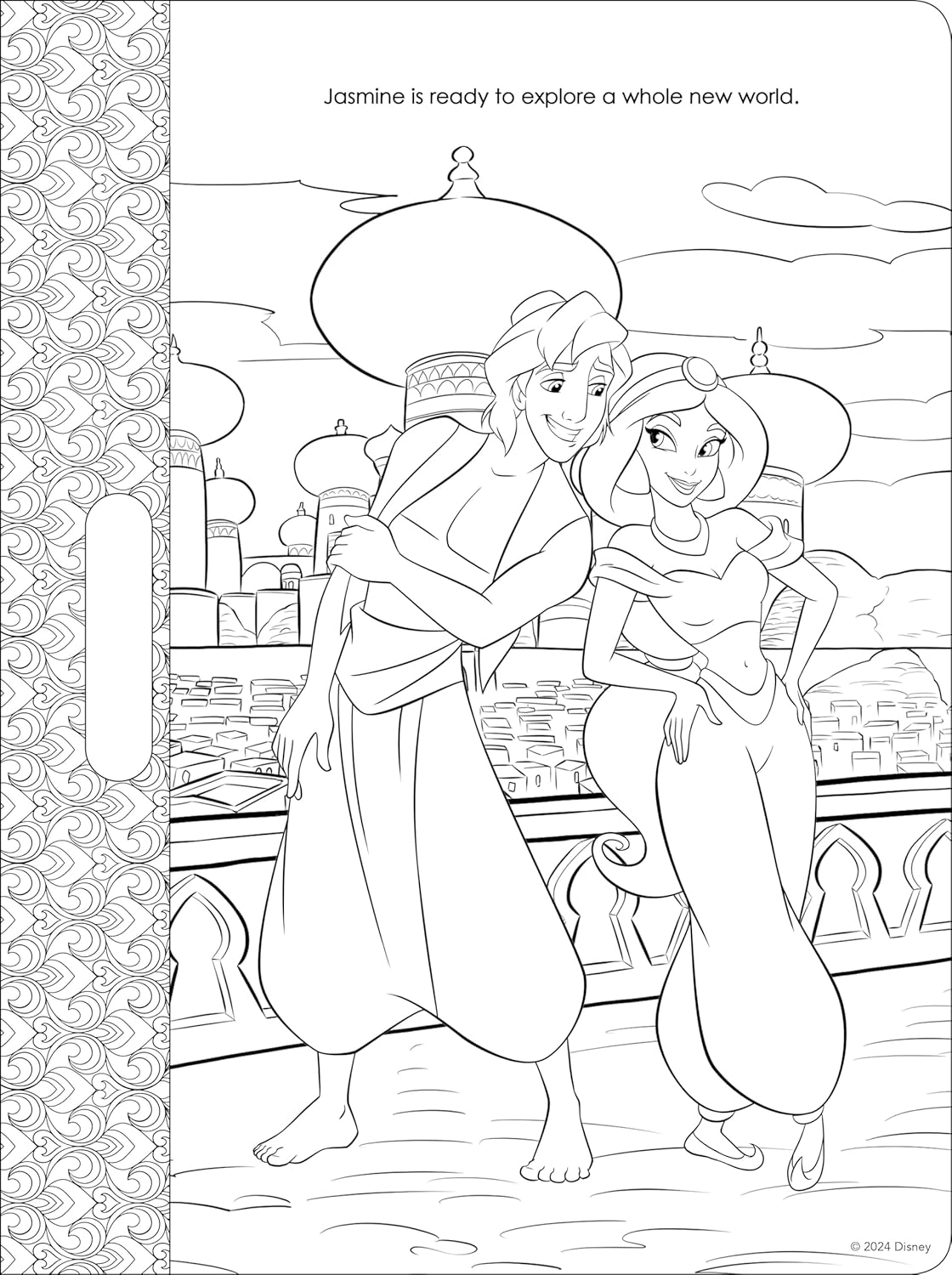 Disney Princess: Giant Colour-Me Pad - Anilas UK
