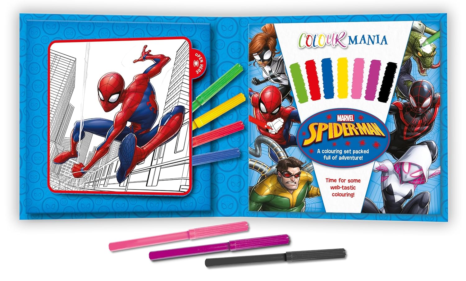 Marvel Spiderman: Colourmania - Anilas UK