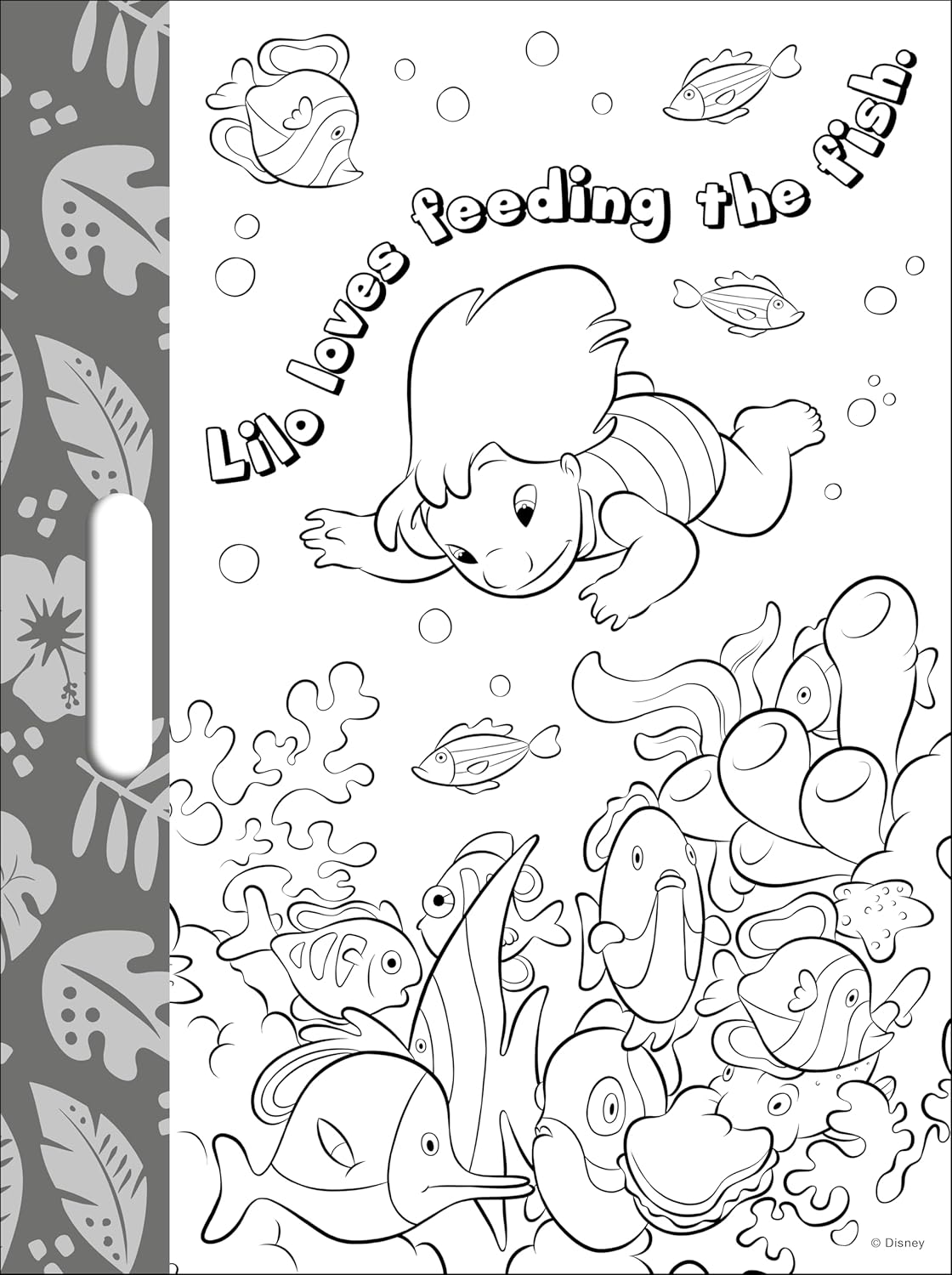Disney Stitch: Giant Colour-Me Pad - Anilas UK