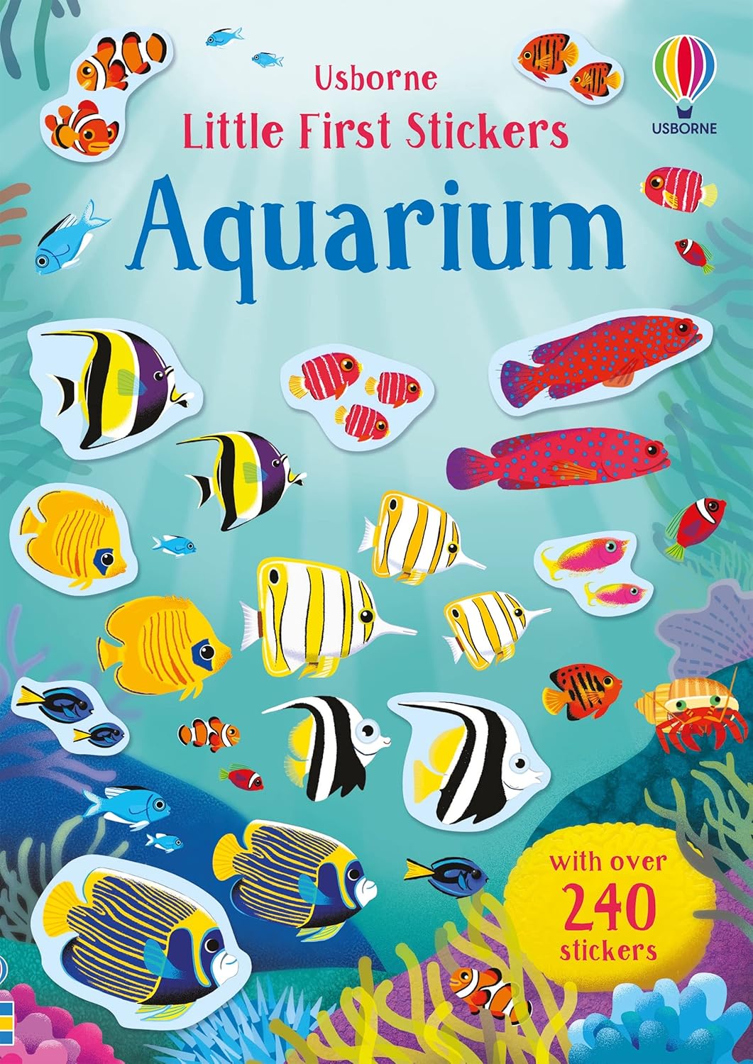 Little First Stickers Aquarium Book