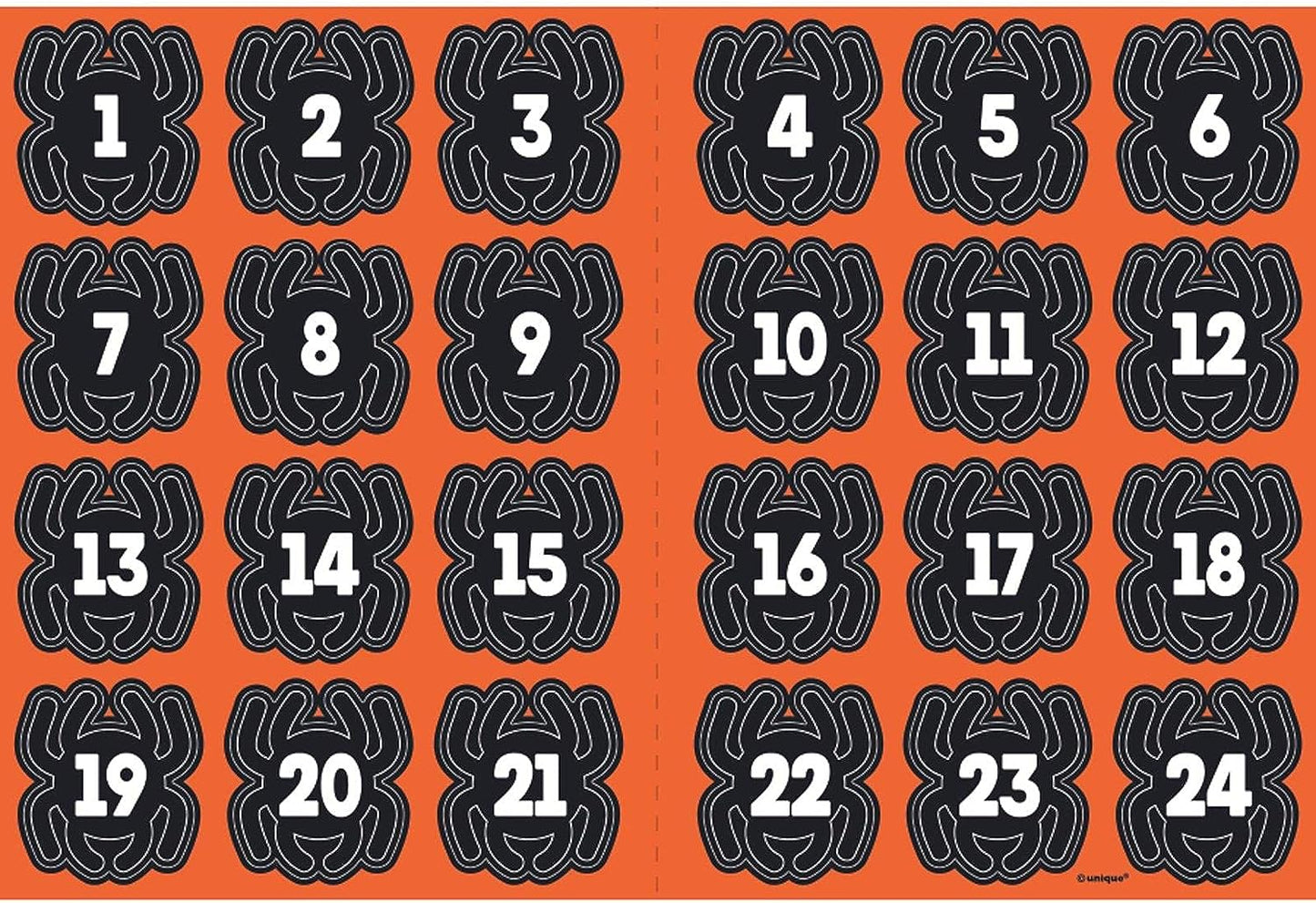 Halloween Pin the Spider on the Web Party Game - Anilas UK