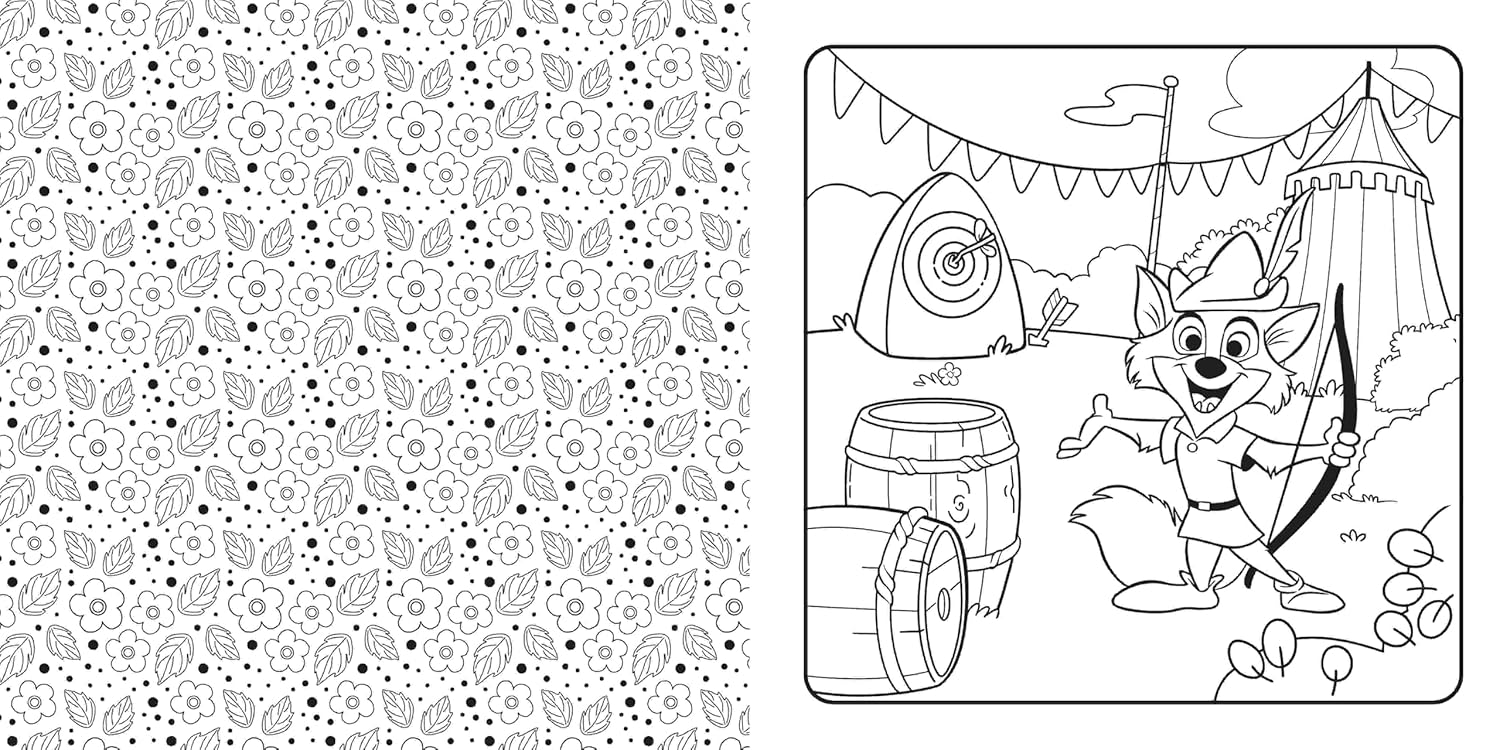 Disney Classics: Cosy Colouring Book (48 pages) - Anilas UK