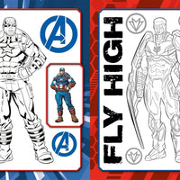 Marvel Avengers Captain America:: 5 in 1 Colouring - Anilas UK