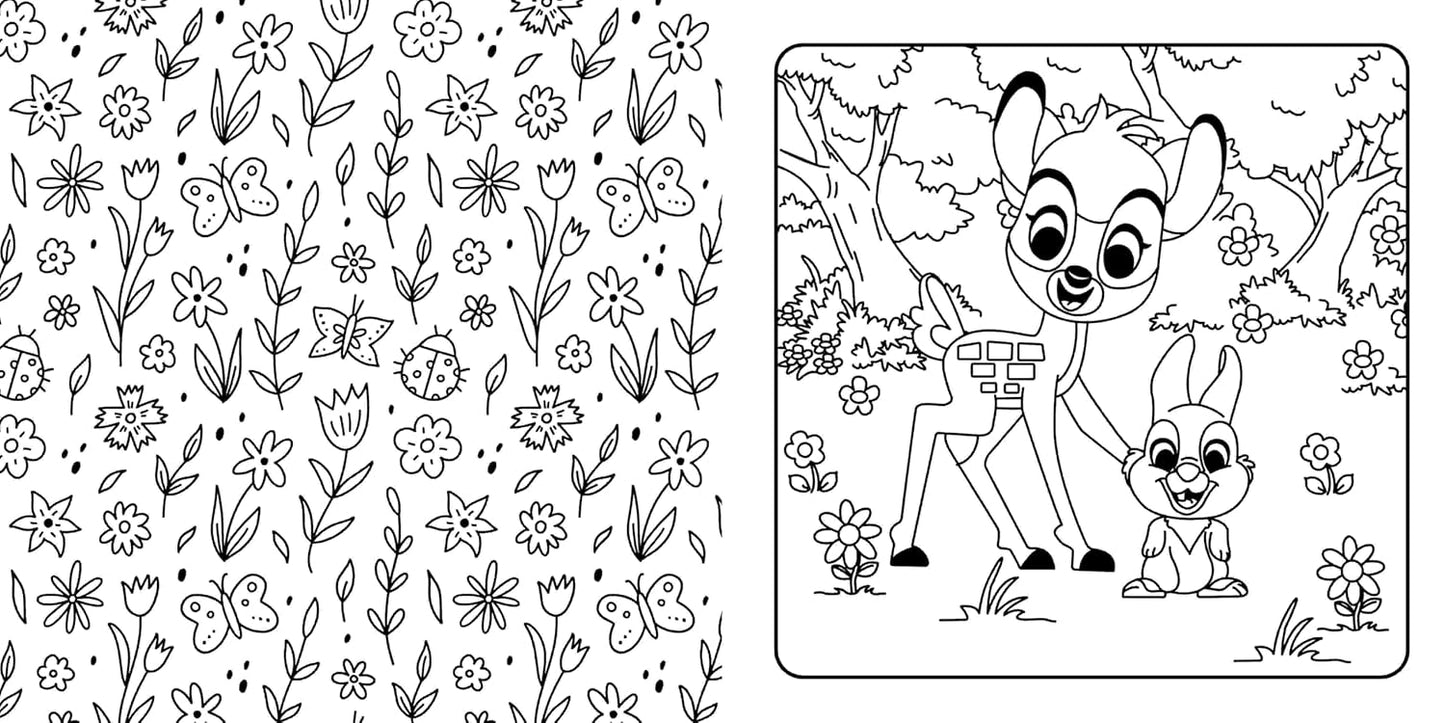 Disney Best Friends: Cosy Colouring Book (48 pages) - Anilas UK