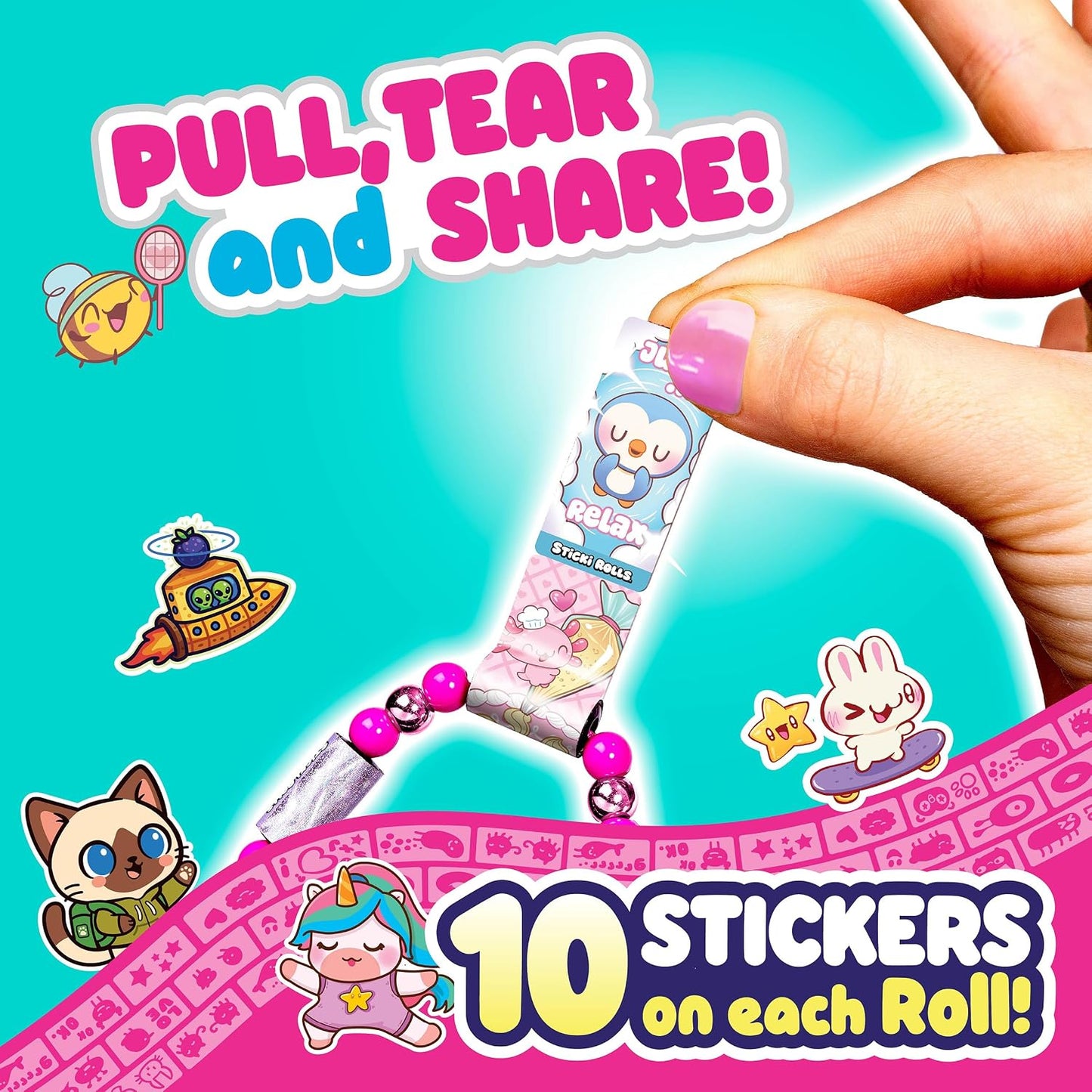 Sticki Rolls Sticki Book S3