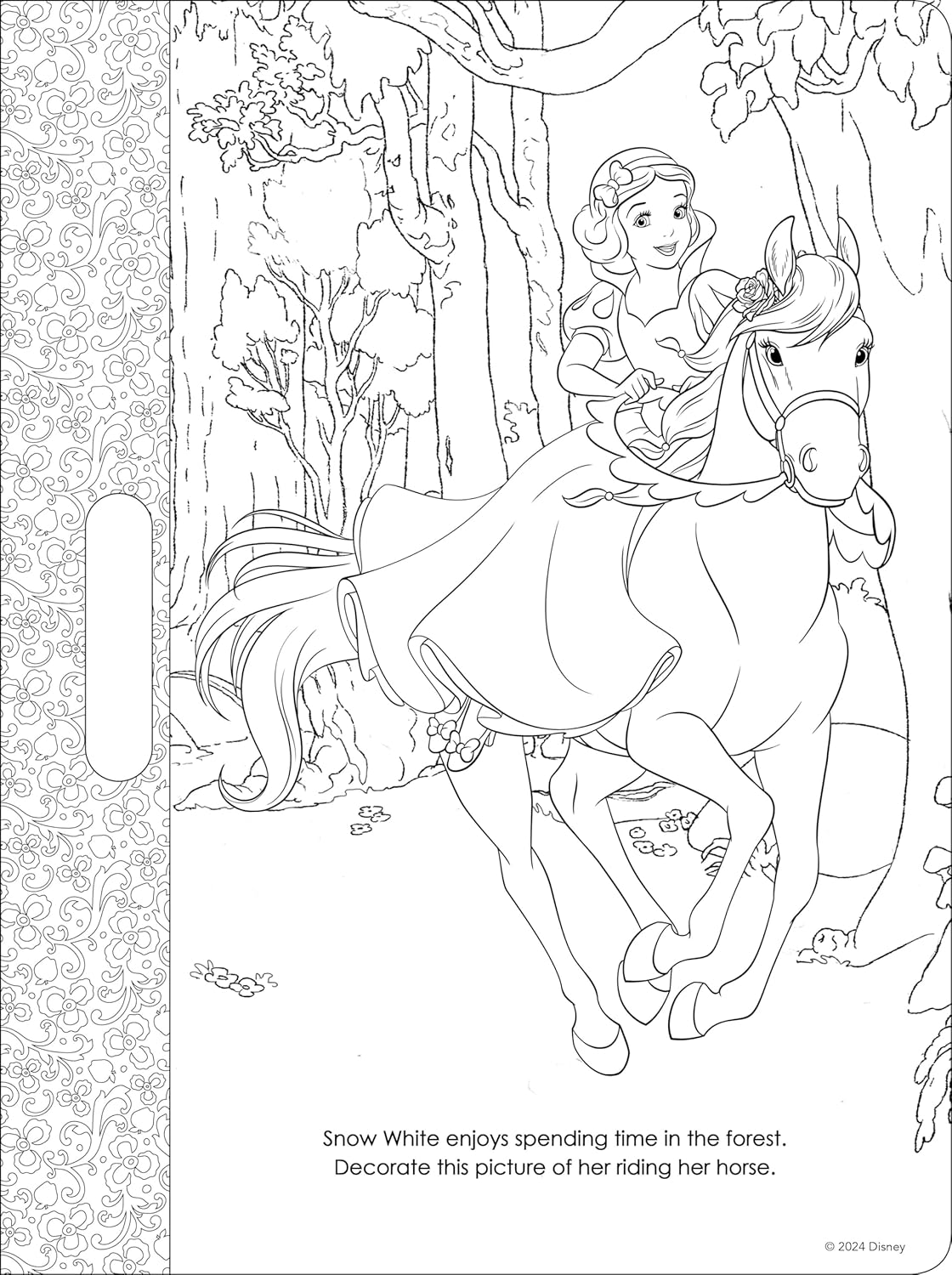 Disney Princess: Giant Colour-Me Pad - Anilas UK