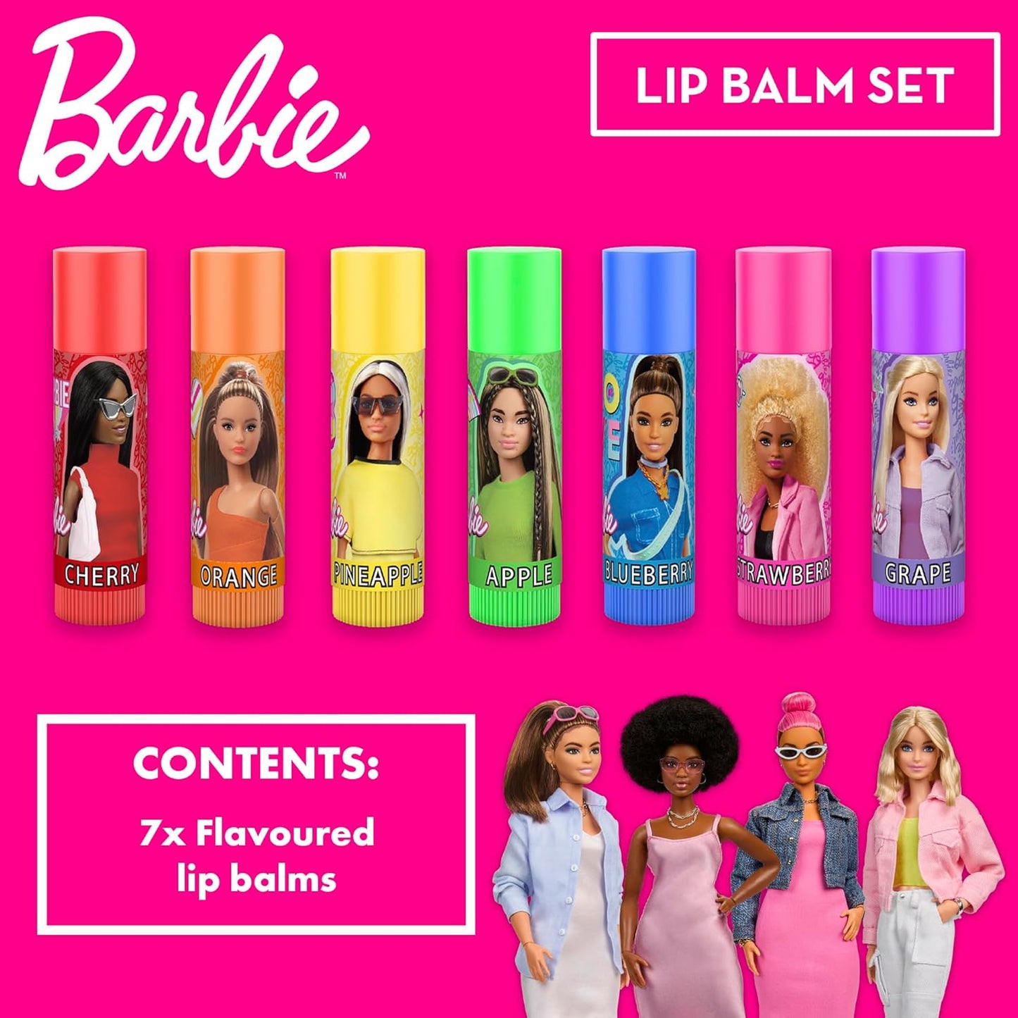 Barbie Lip Balm Set - Anilas UK