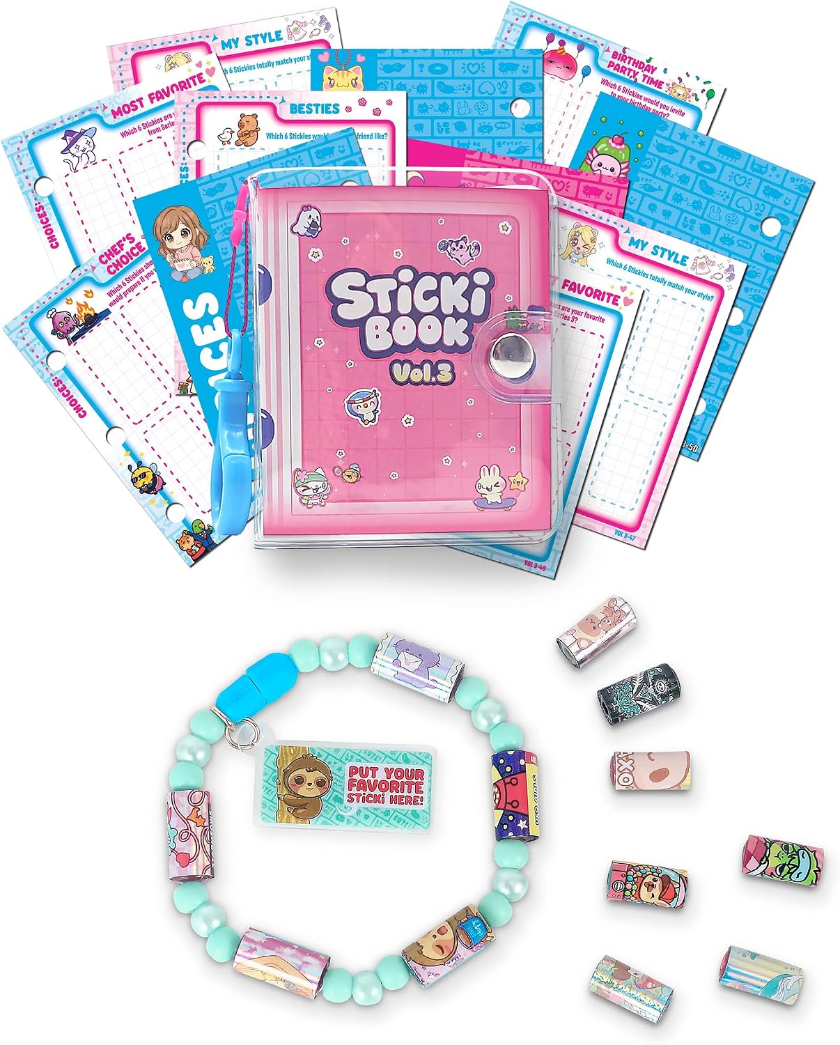 Sticki Rolls Sticki Book S3