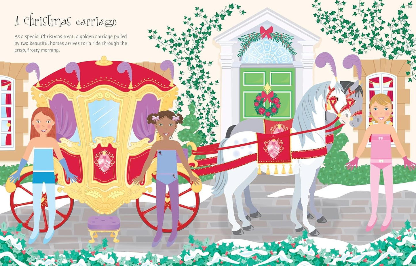 Sticker Dolly Dressing Christmas - Anilas UK