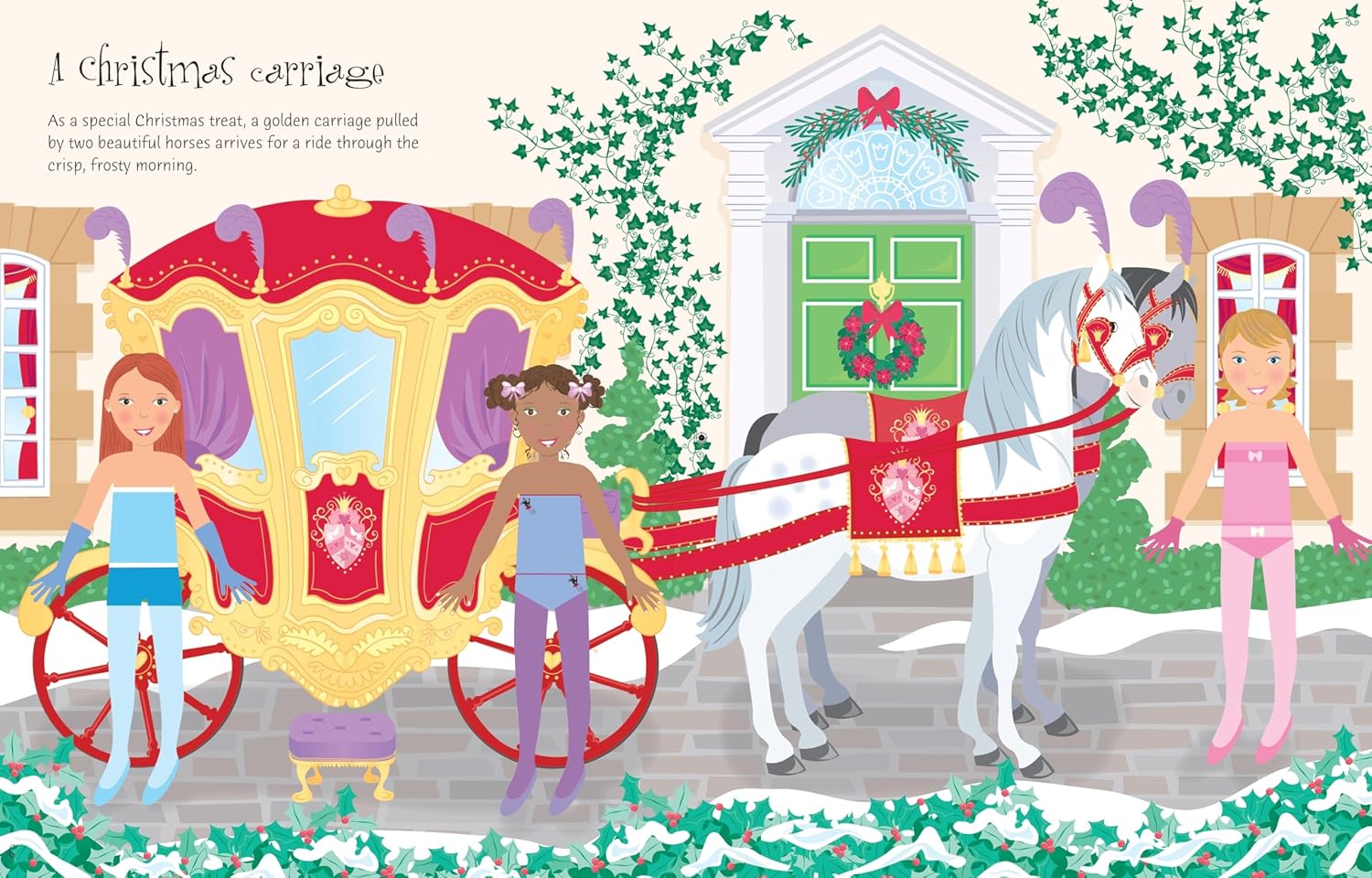 Sticker Dolly Dressing Christmas - Anilas UK