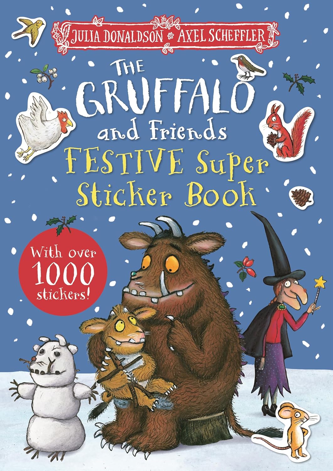 The Gruffalo and Friends Festive Super Sticker Book - Anilas UK