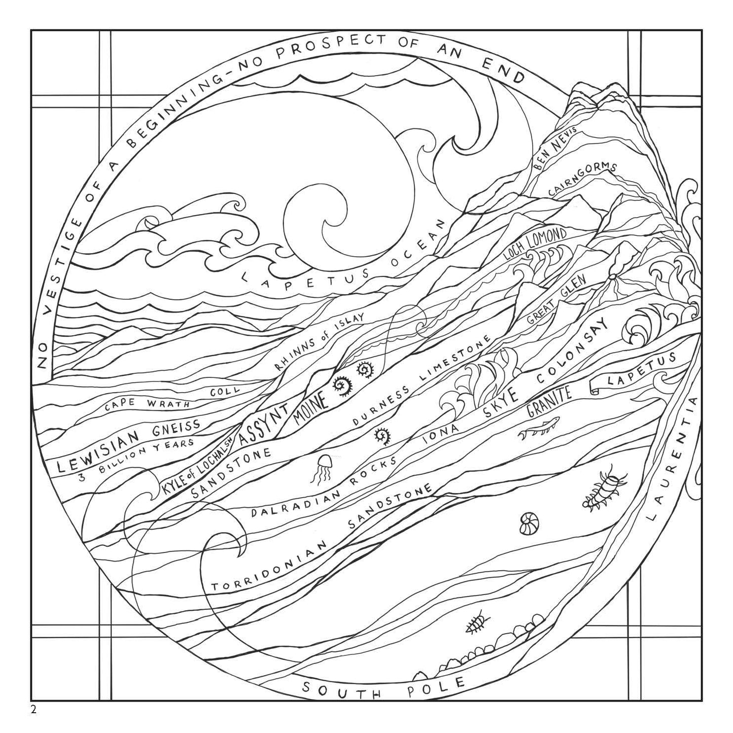 The Great Tapestry of Scotland Colouring Book