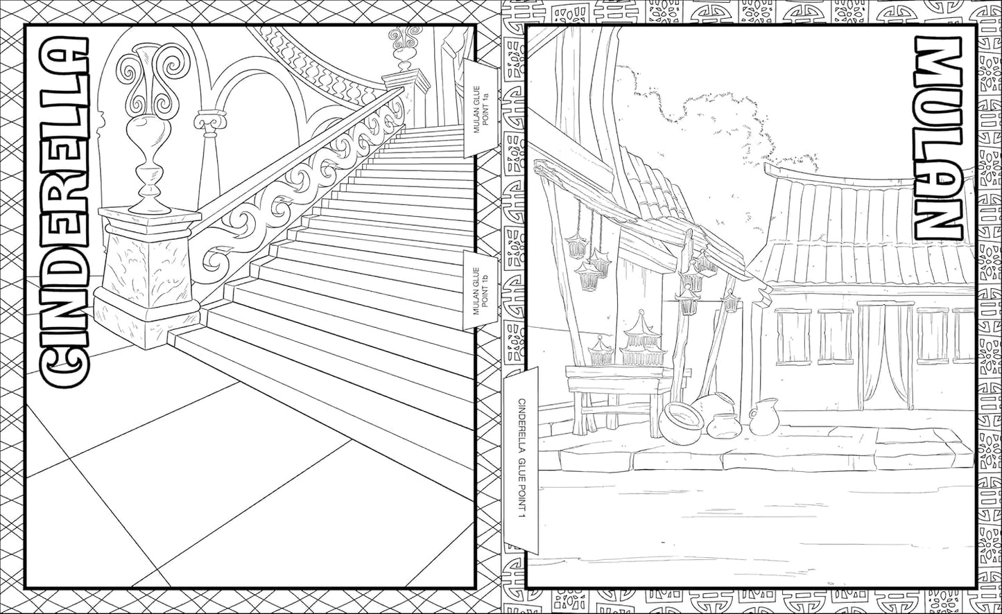 Disney Princess: Colour & Pop Book - Anilas UK