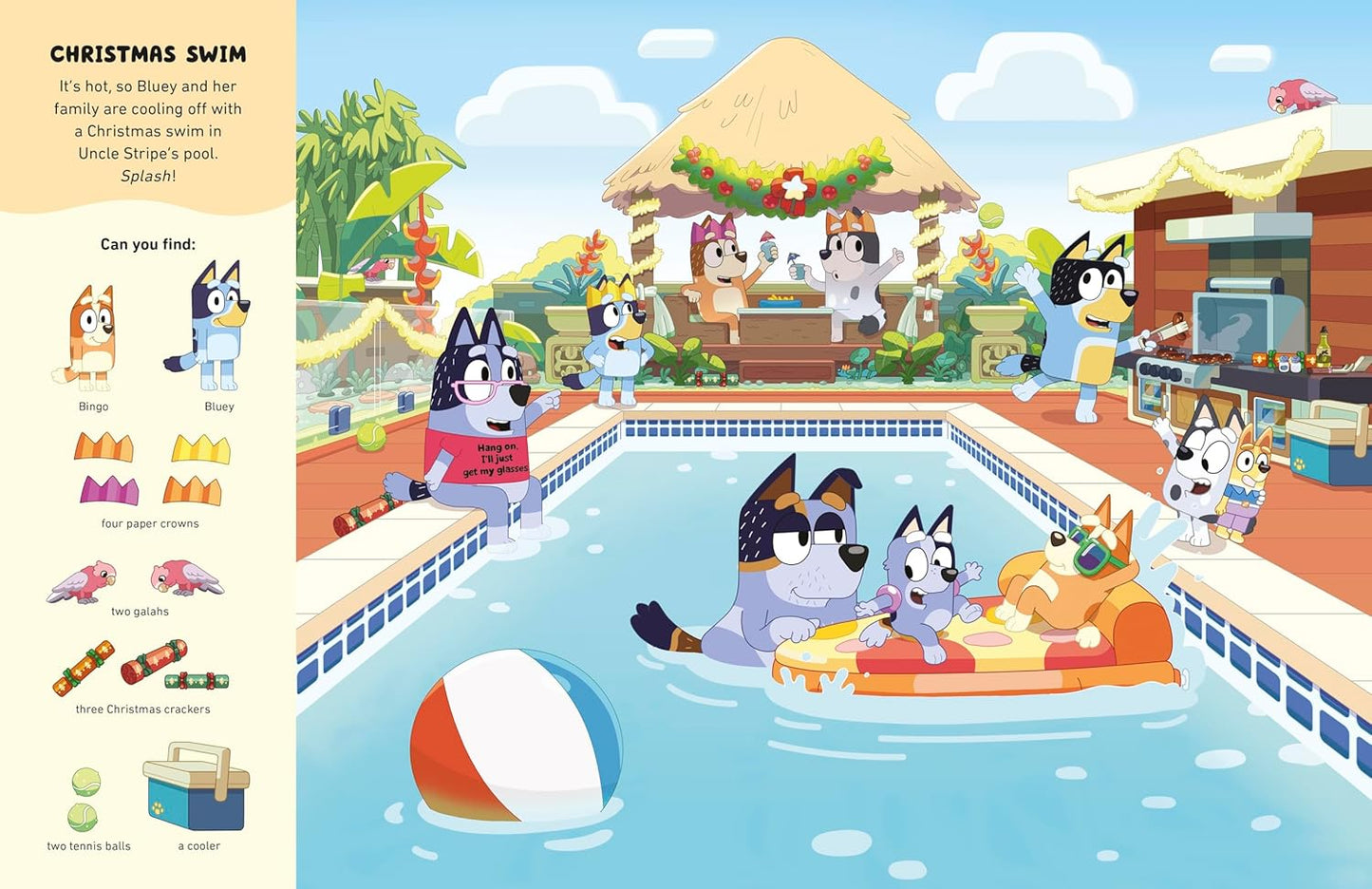 Bluey: Where’s Bluey? At Christmas: A Search-and-Find Book