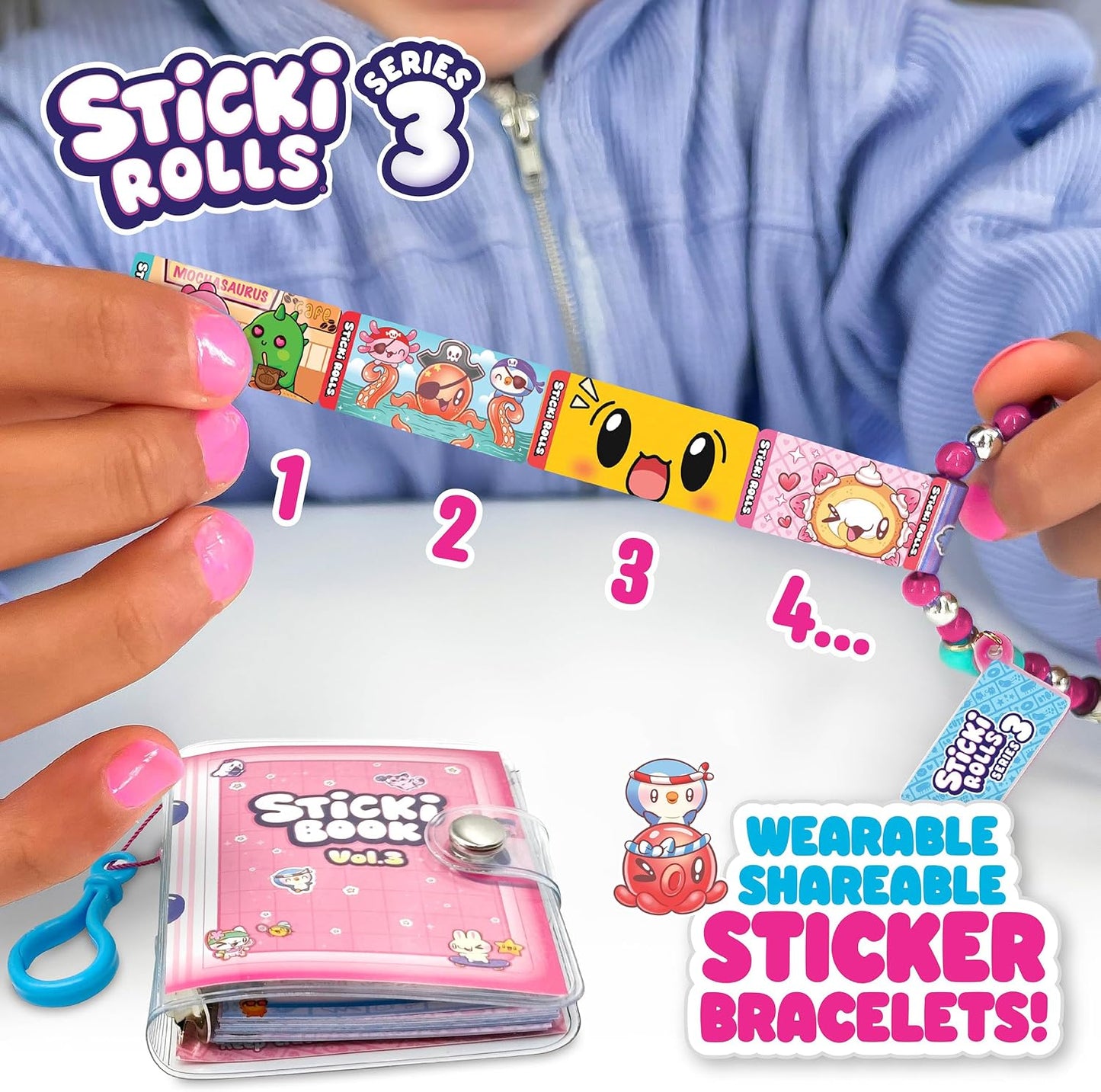Sticki Rolls Sticki Book S3