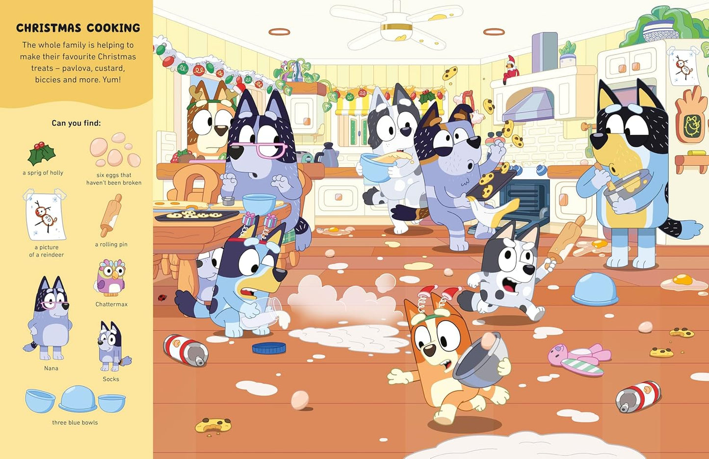 Bluey: Where’s Bluey? At Christmas: A Search-and-Find Book