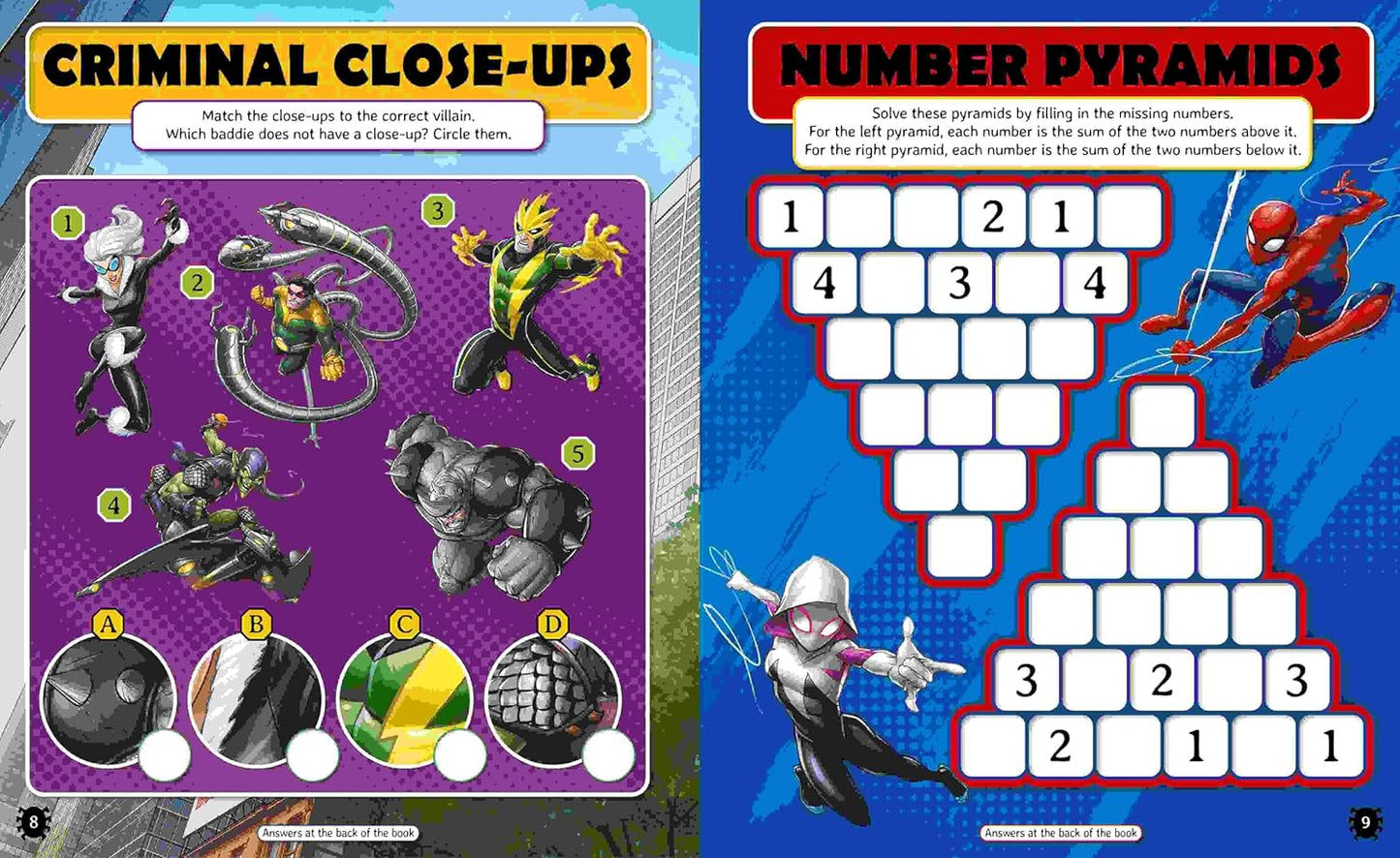 Marvel Spider-Man: Sticker & Activities Book - Anilas UK