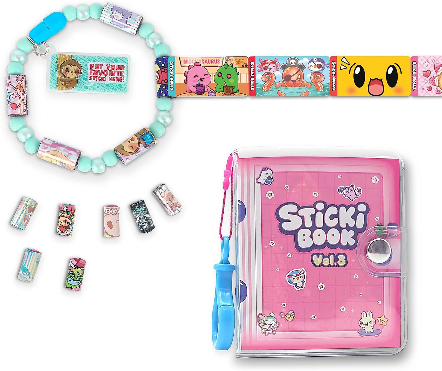 Sticki Rolls Sticki Book S3