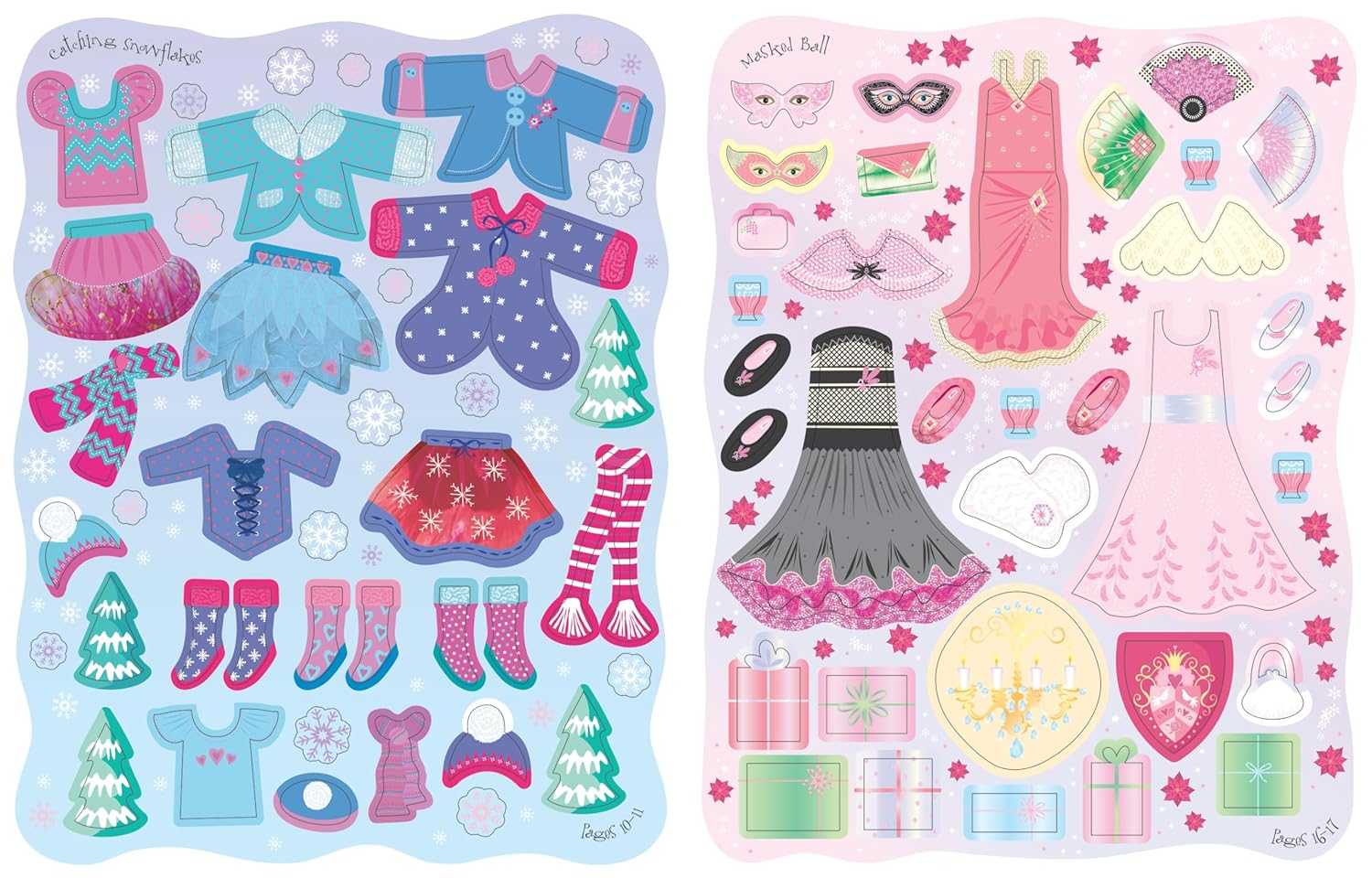 Sticker Dolly Dressing Christmas - Anilas UK