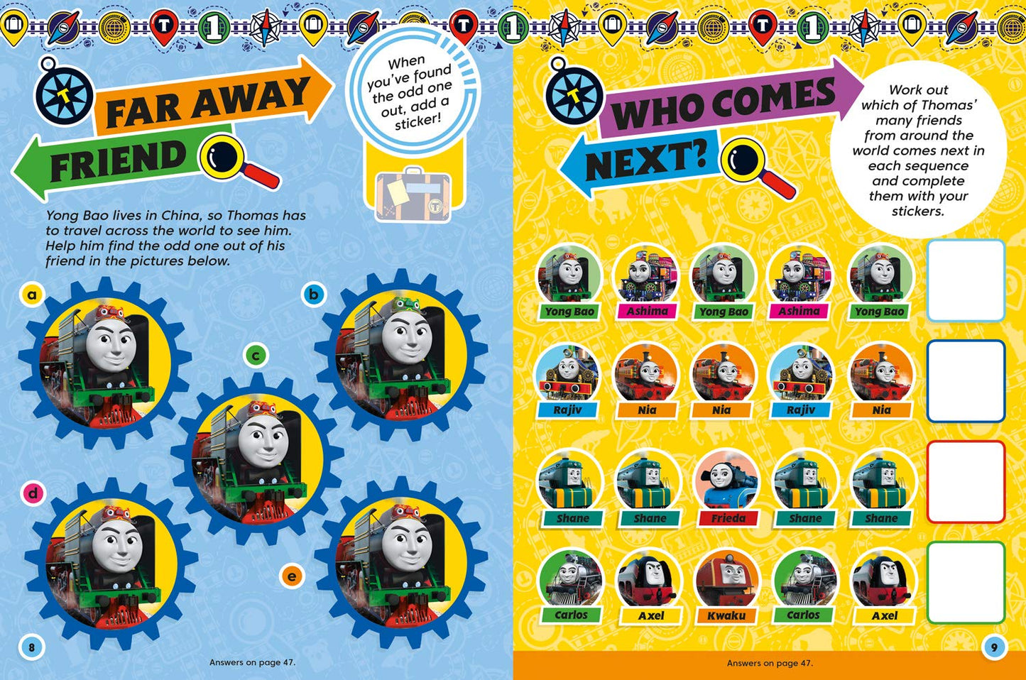 Thomas & Friends: 1001 Stickers - Anilas UK