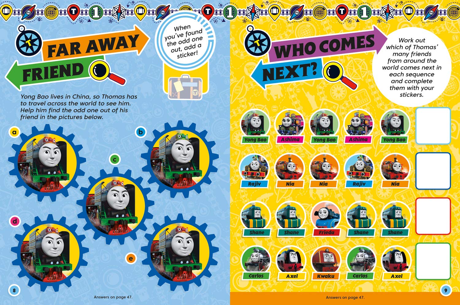 Thomas & Friends: 1001 Stickers - Anilas UK