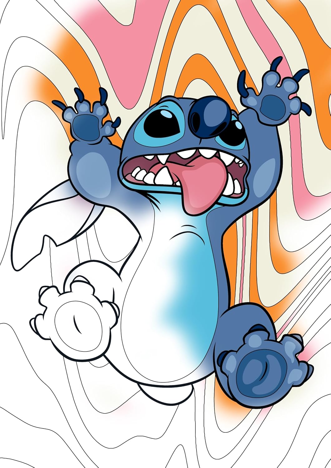 Disney Stitch: Magic Paint Pad - Anilas UK