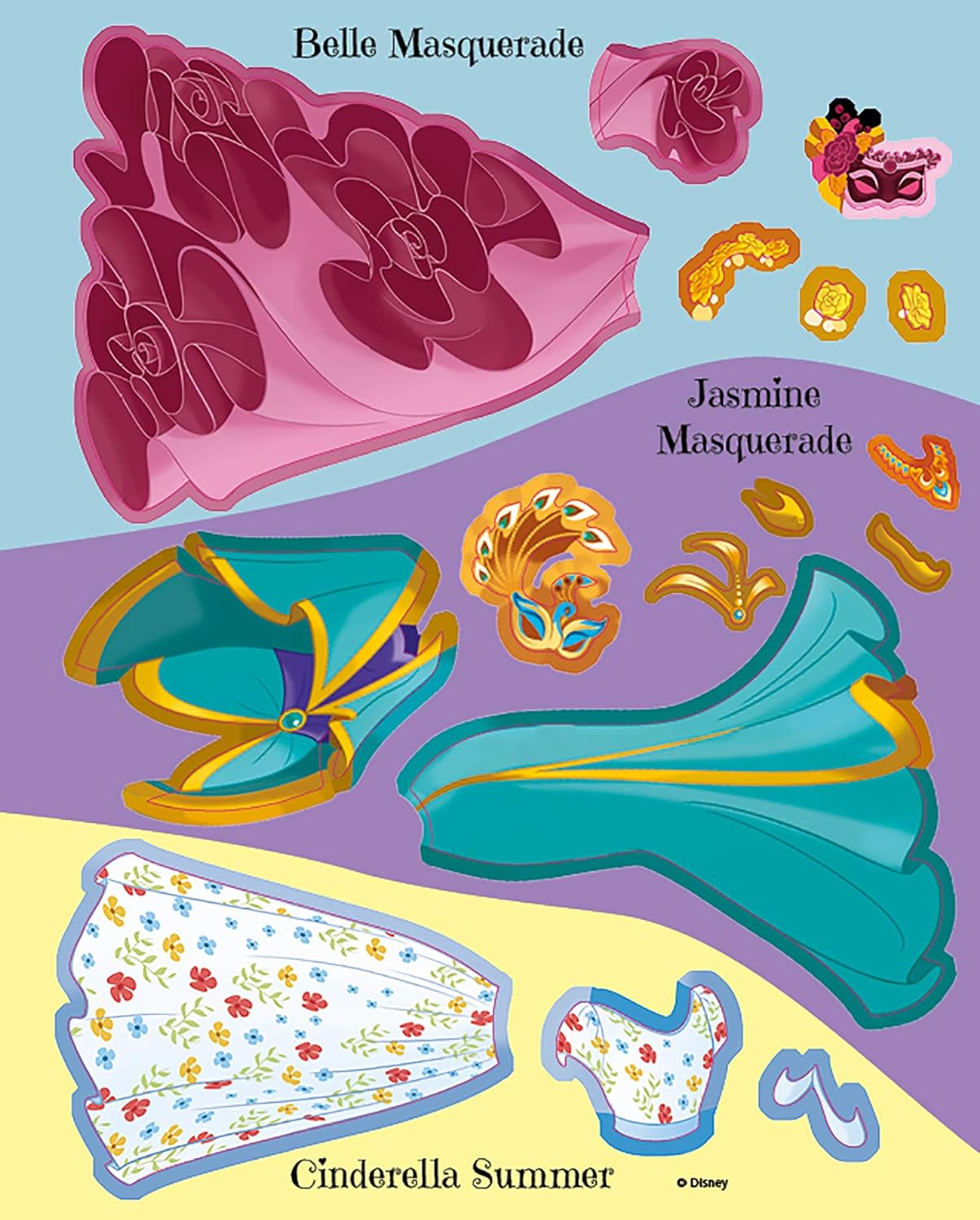 Disney Princess Design and Create Sketchpad