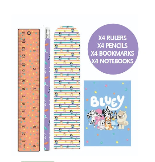 Bluey Stationery Set