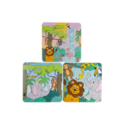 Mini Jungle Animal Themed Jigsaw Puzzles - Anilas UK