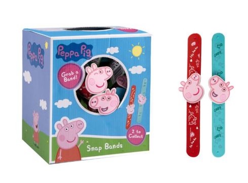 Peppa Pig Silicone Snap Band ( Assorted Designs )