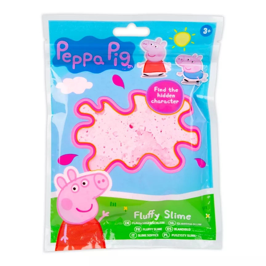 Peppa Pig Fluffy Slime with Hidden Character - Anilas UK